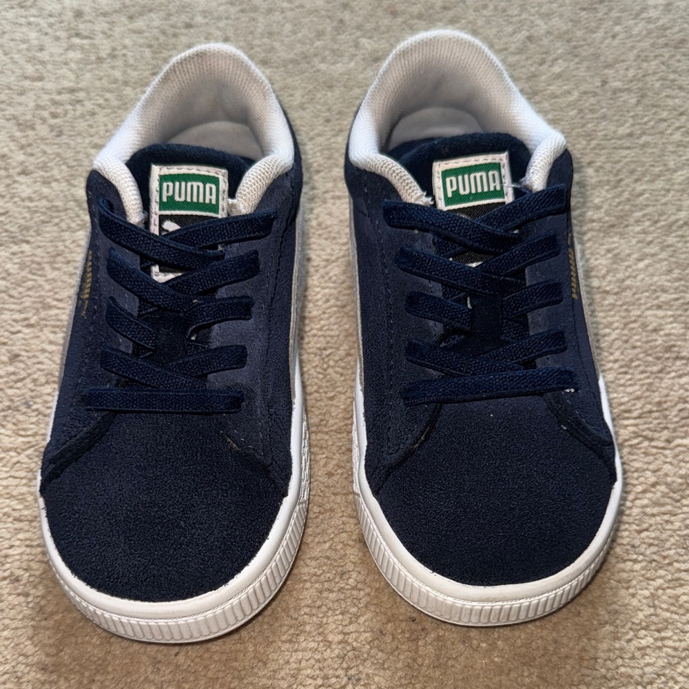 Puma Kids Dark Blue Sneakers